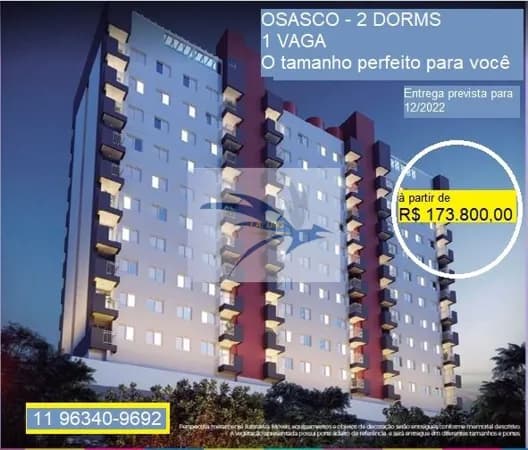 APTOS EM CONSTRUÇÃO - OSASCO