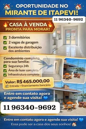 Casa térrea em condomínio fechado