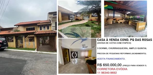 SOBRADO EM CONDOMÍNIO FECHADO