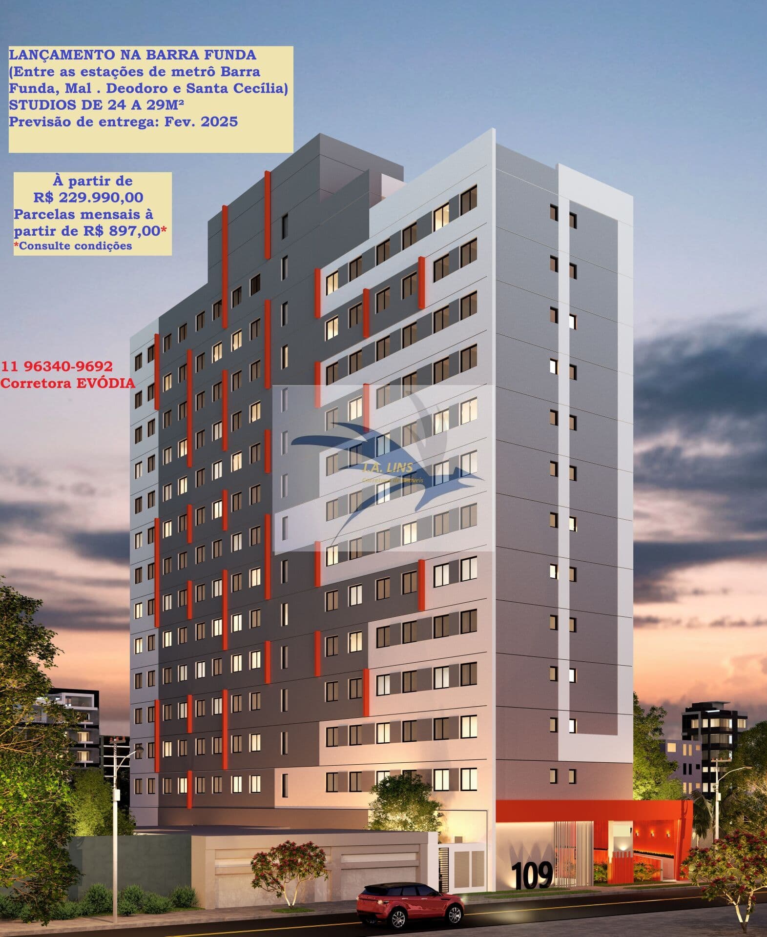 Apartamento Studio na Barra Funda