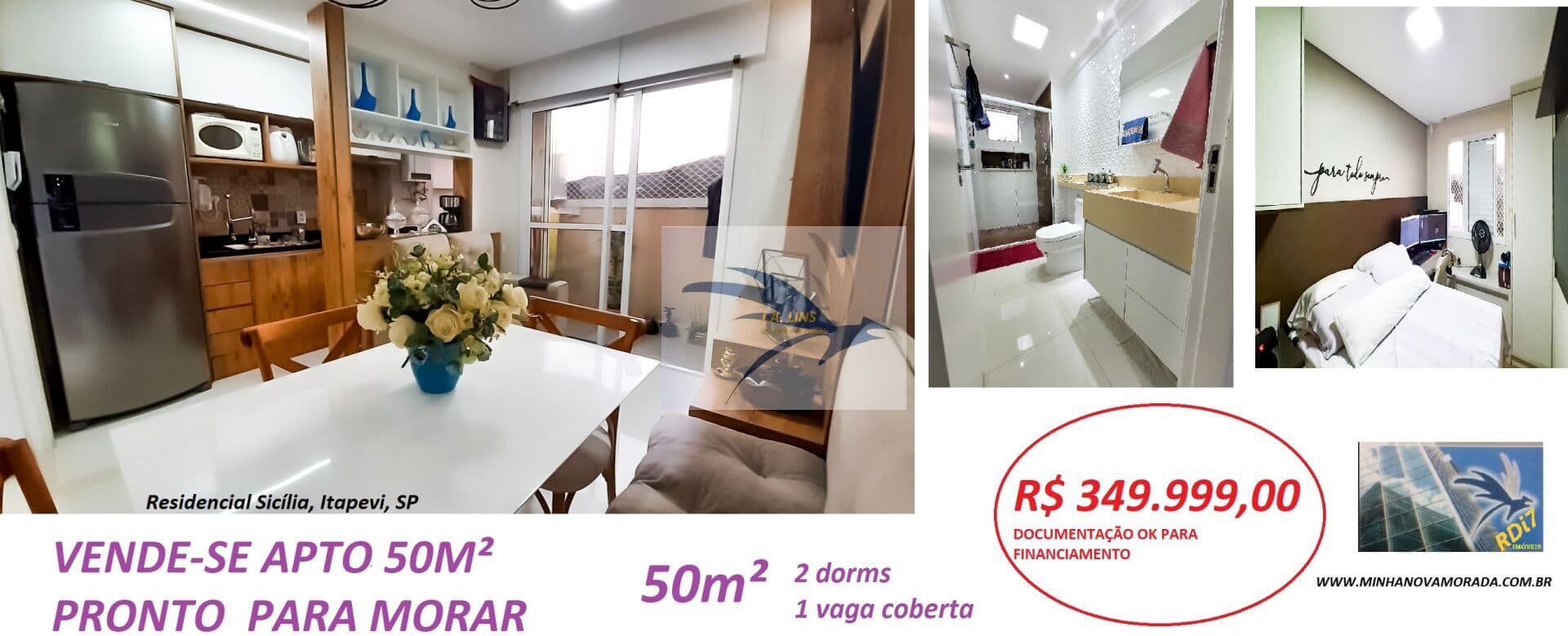 APTO COM 2 DORMS - ITAPEVI, SP