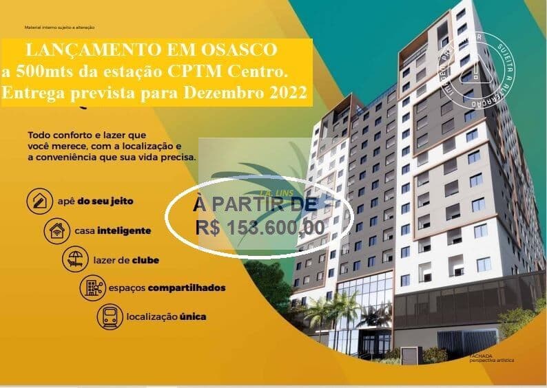 Lançamento de aptos em Osasco