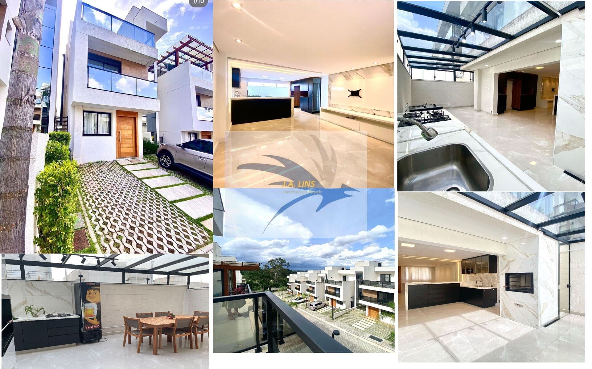 Bela casa triplex com 179m²