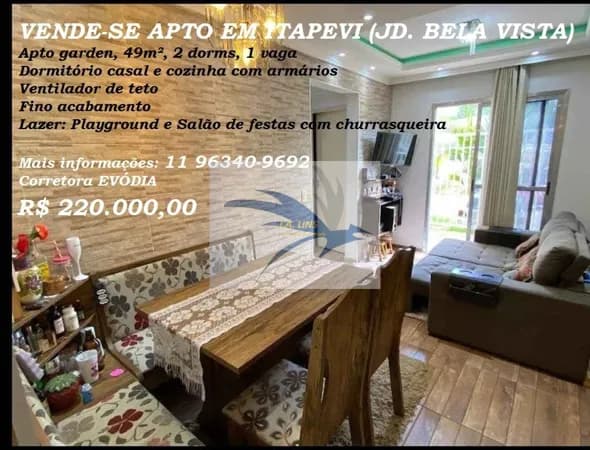 Apartamento garden em Itapevi