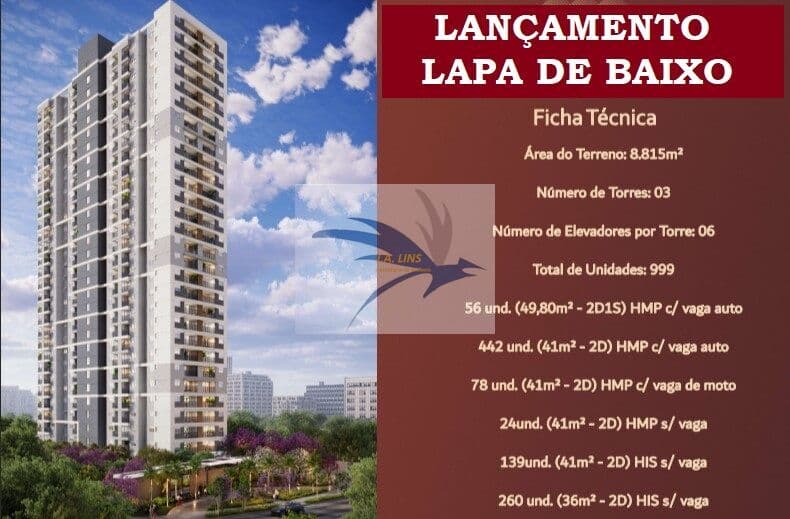 LANÇAMENTO LAPA DE BAIXO