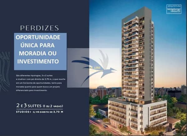 Apartamentos e studios em Perdizes, ZO