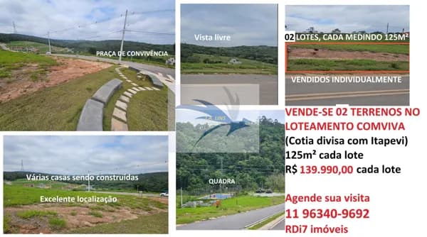 Terreno em Loteamento pronto para construir