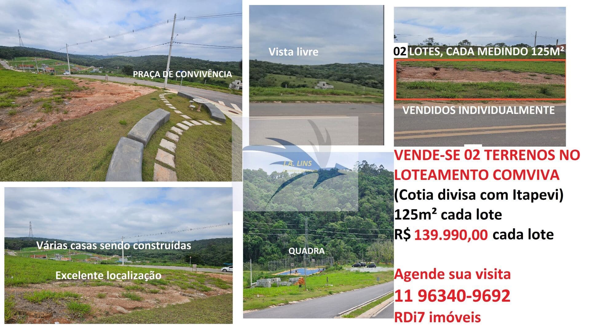 Terreno em Loteamento pronto para construir