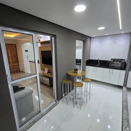 Plano: 120x - DIRETO CONSTRUTORA / 59m² / TORRE ÚNICA / Varandas com Churrasqieira / Lazer.