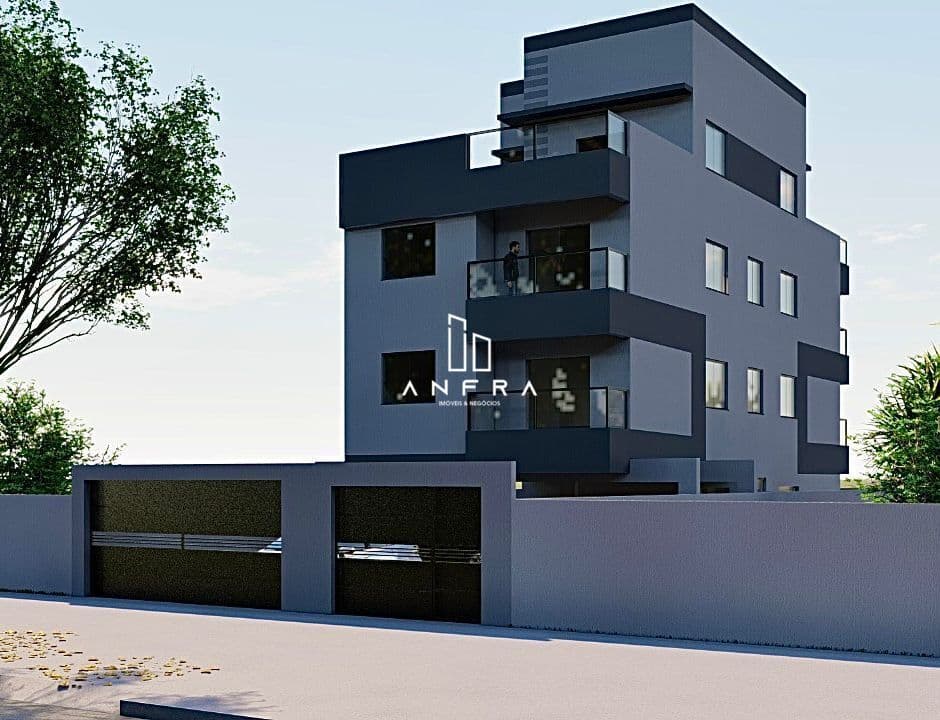 Apartamento com 2 Qts, 1 vaga e sacada em Ibirité