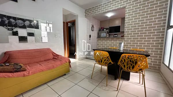 Cobertura duplex no Diamante com 2 Qts e 1 vaga coberta