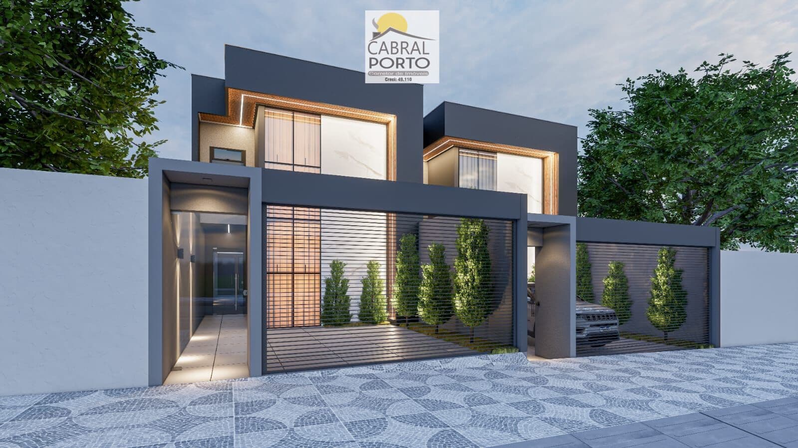 Casa moderna à venda no Belvedere