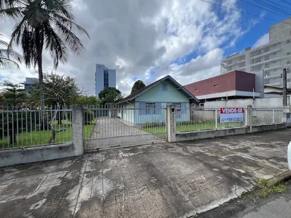 Terreno com 1.200 m2. Residencial/Comercial bairro America, Joinville SC.