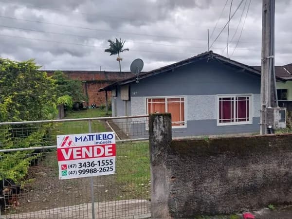 Casa 2 quartos, bairro Jaribatuba, Joinville, SC.