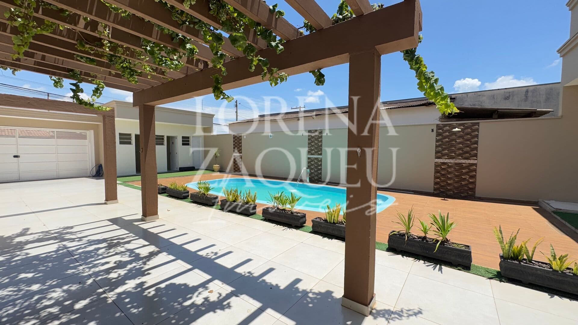 Área de lazer linda no Parque das Árvores