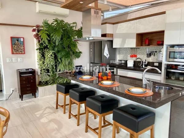Cobertura Duplex no Campo Belo - Condomínio Sky - 171m² - 2 Suítes e 3 vagas