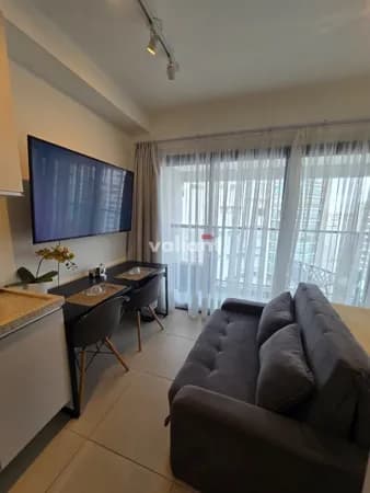 Studio em Moema para Locação / 27m² / Mobiliado