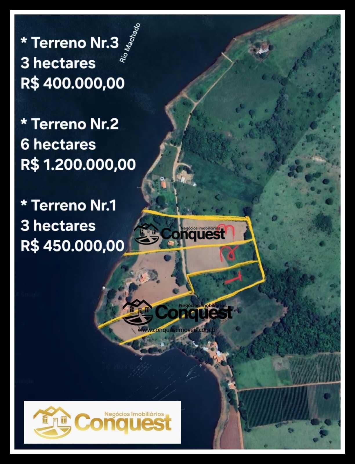 Vendo - Terreno no município de Fama, banhado pelo Rio Sapucaí e a represa de Furnas, lugar espetacular para moradia e a pratica de diversos esportes náuticos !!