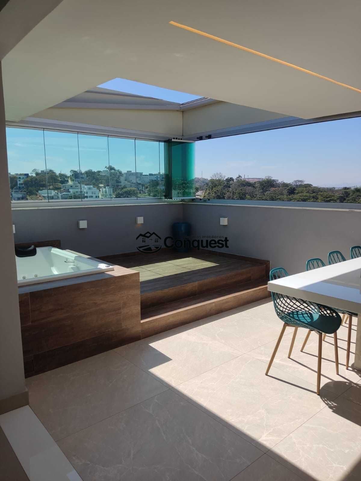 Linda Cobertura 03 Quartos com suíte, 02 Vagas em Linha Cabral Contagem