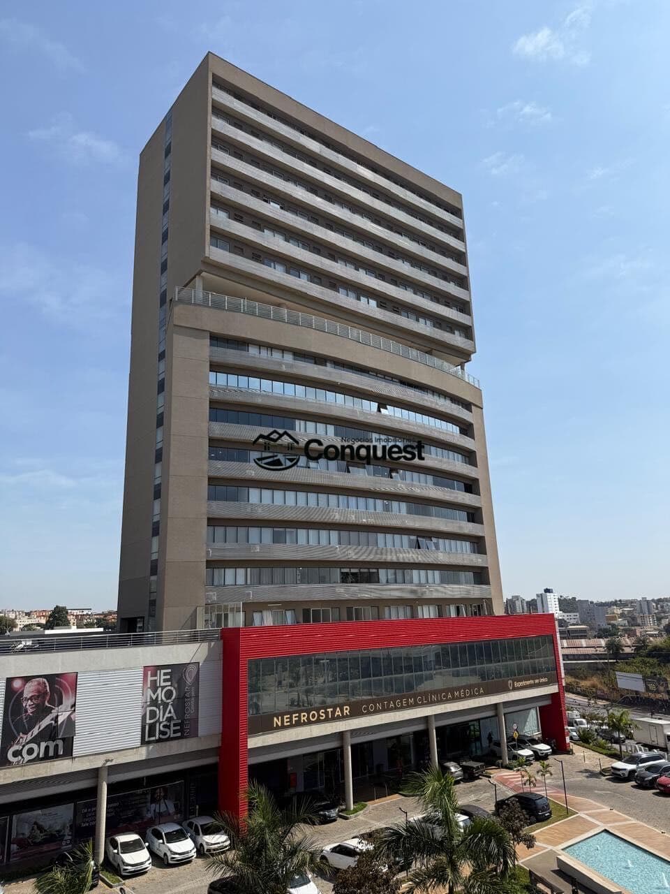 Vendo Apartamento Studio de 1 quarto, 38 metros, 1 vaga e lazer completo, Edifício Contemporâneo Mall, Centro de Contagem !