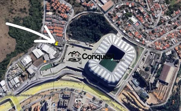 Vendo Apartamento 02 Quartos, fica 150 metros do Estádio do Atlético