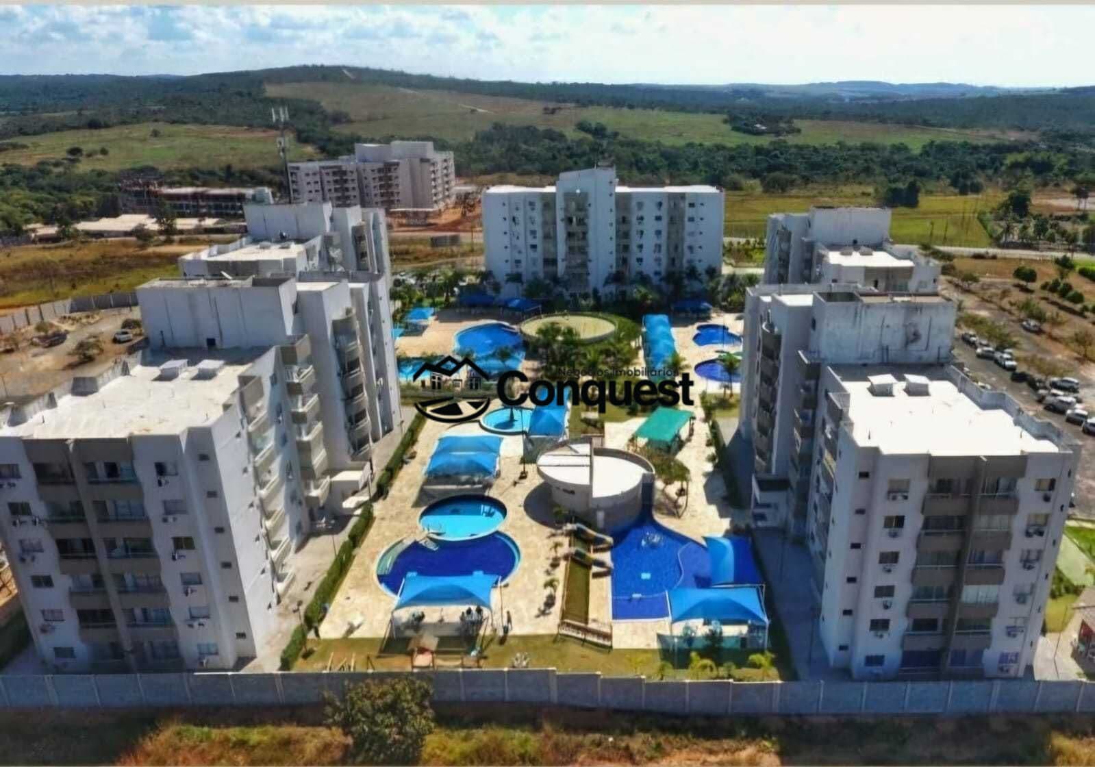 Lindo Apartamento 02 Quartos com suíte, Condomínio Lagoa Flat Service, Caldas Novas, Goiás !!