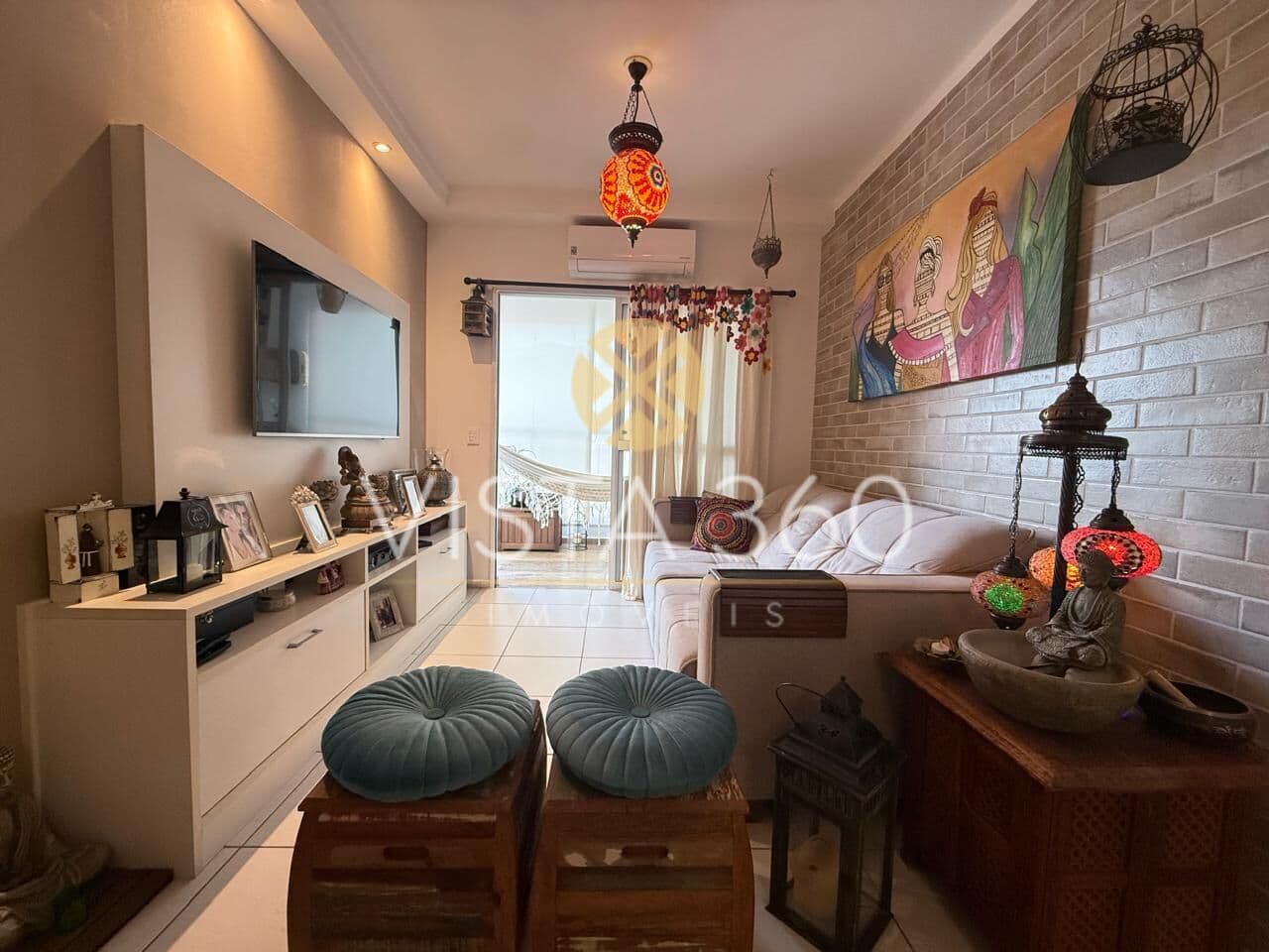 LINDO APARTAMENTO DE 2 DORMITÓRIOS À VENDA NO RESORT BRISA DA MATA NO PARQUE PRADO - CAMPINAS/SP