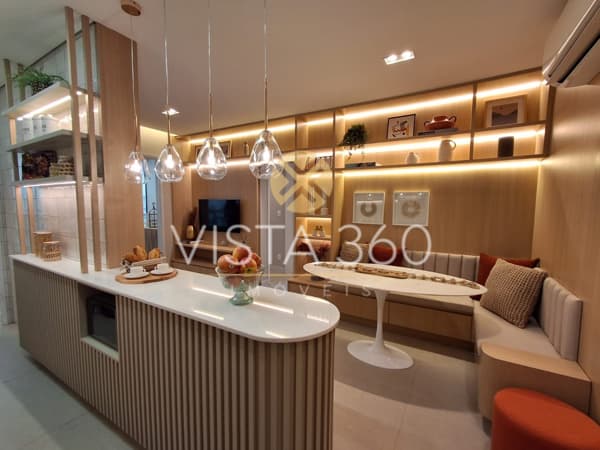 LINDO APARTAMENTO DE 2 DORMITÓRIOS COM SUÍTE, VARANDA GOURMET E LAZER À VENDA EM HORTOLÂNDIA/SP