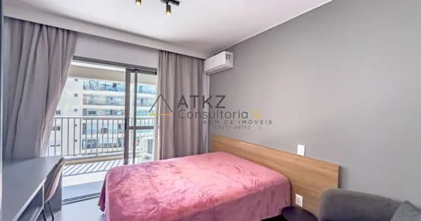 Moema — Studio mobiliado próximo ao metrô