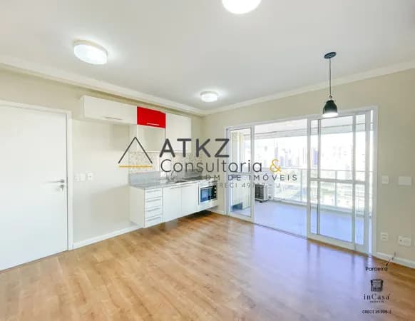 Charmoso Apartamento de 1 Dormitório e uma suíte de 42m² no Brooklin!