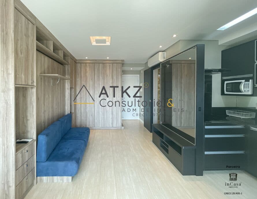 Estilo e Conforto no Brooklin – Studio Mobiliado para Venda ou Aluguel
