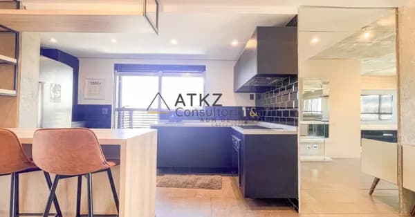 Venda e Locação – Apartamento mobiliado na Berrini, 1 suíte e 90m² Maxhauss