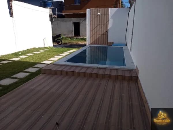 Arembepe Casa 2/4 com Piscina Área Gourmet, Loteamento Bosque de Arembepe