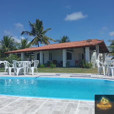 Arembepe Casa 3/4 Suíte Master, Piscina, Varanda, Garagem