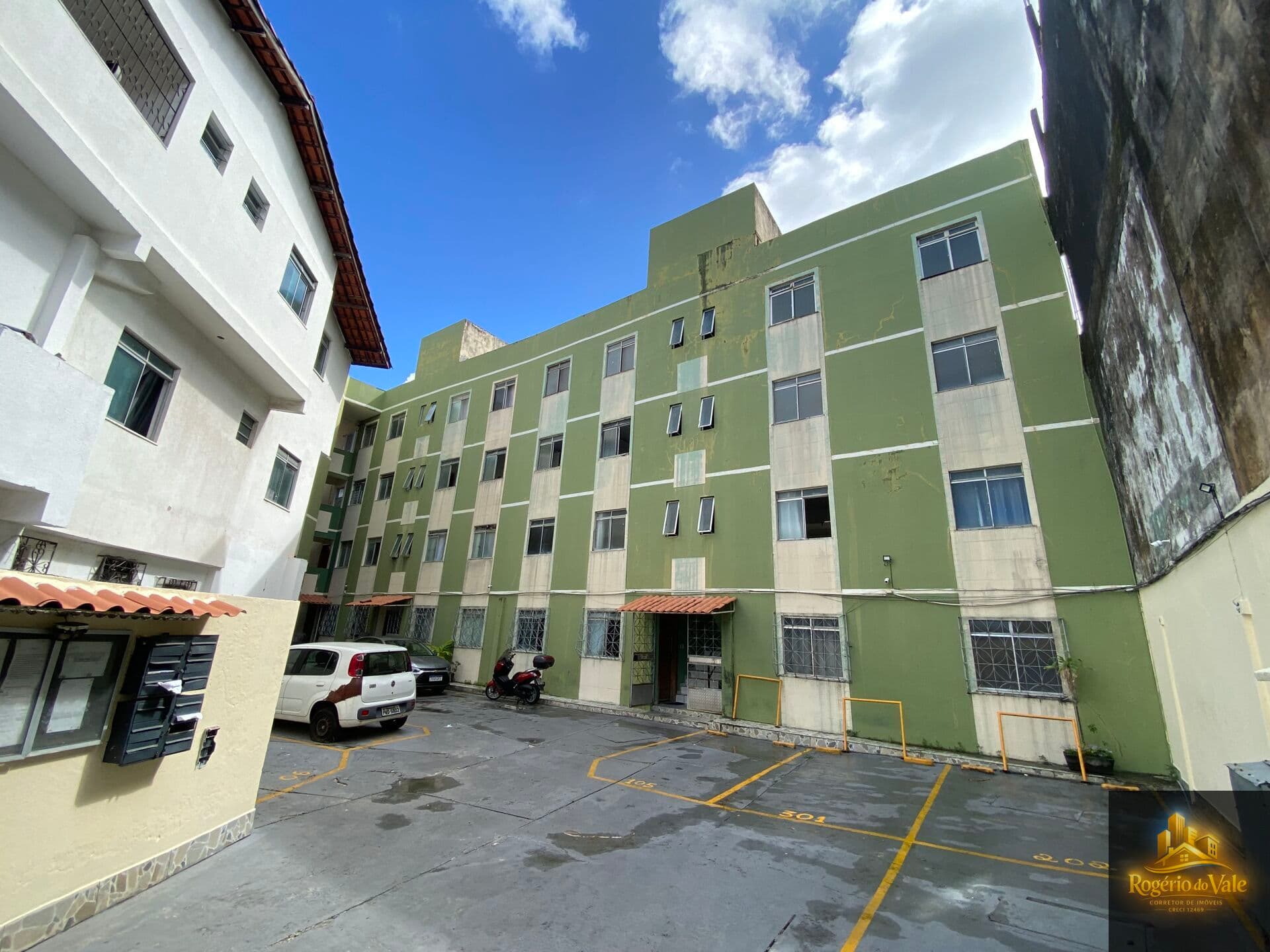 Condomínio Americano da Costa Apartamento 2/4, Térreo, Sala, Cozinha, Banheiro, Area de Serviço
