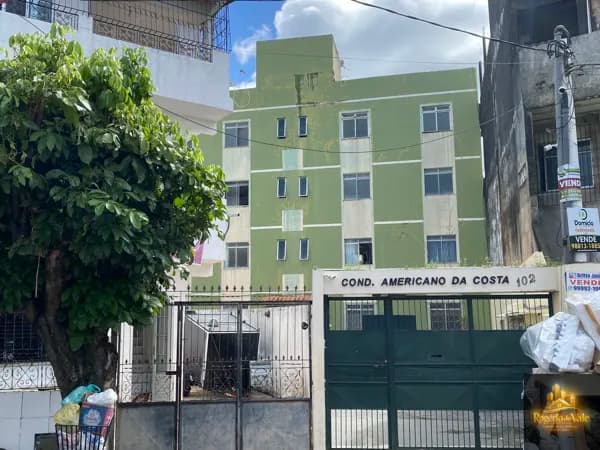 Condomínio Americano da Costa Apartamento 2/4, Térreo, Sala, Cozinha, Banheiro, Area de Serviço