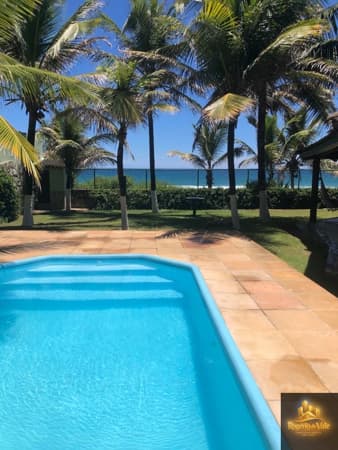 Arembepe Casa 3 Suites Piscina Área Gourmet - Cond. Pé na Areia