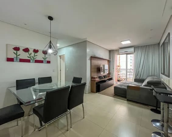 Apartamento para venda com 2 dormitórios (sendo 1 suíte), no bairro Kobrasol - São José/ SC.