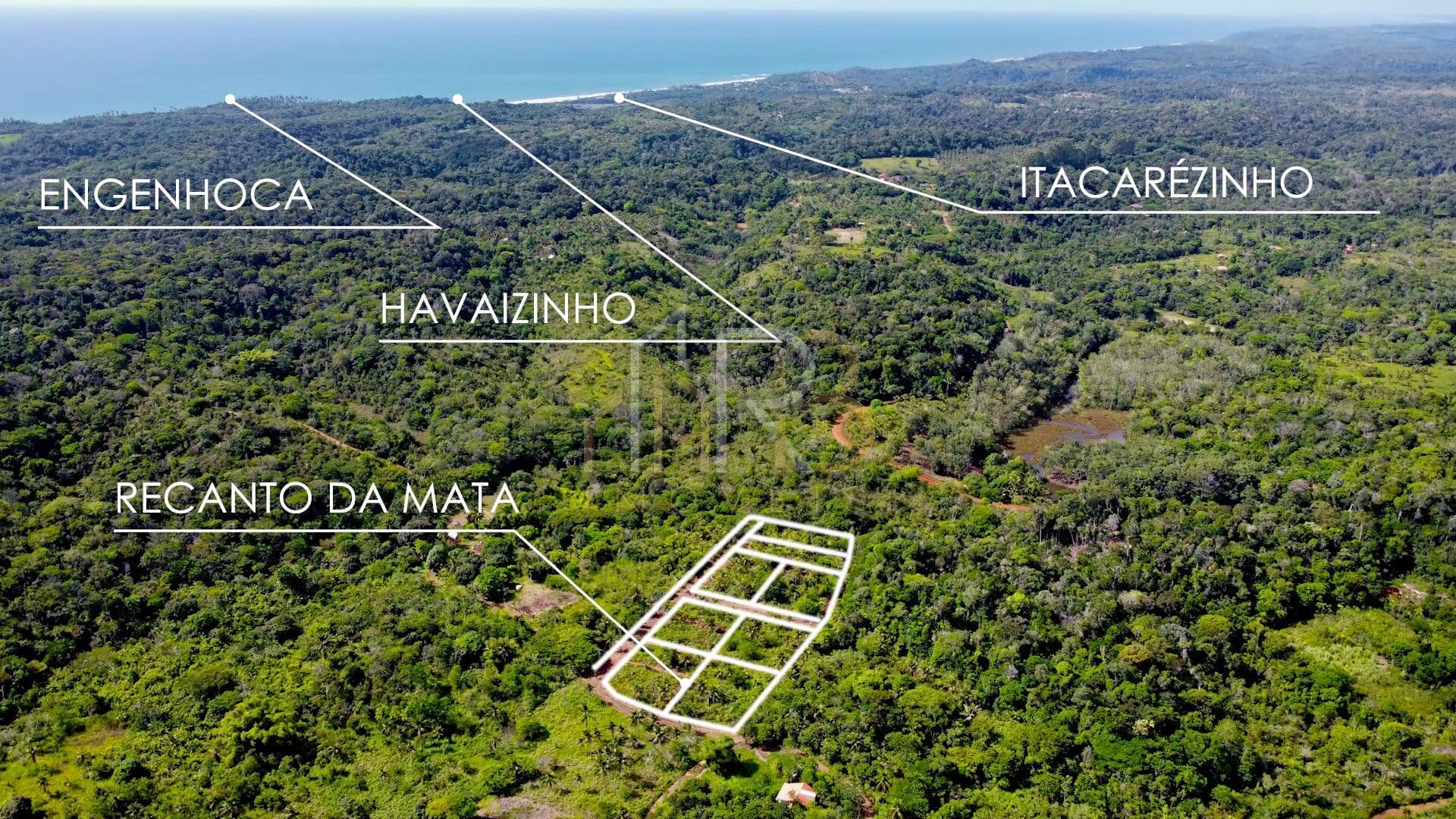 Lote no paraíso em meio a mata atlântica, próximo das mais belas praias da região de Itacaré