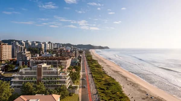 Excelente Apartamento Alto Padrão Frente Mar na Praia Brava em Itajaí SC