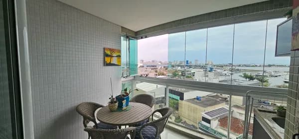 Excelente Apartamento de Alto Padrão Mobiliado com Linda Vista para Marina em itajaí SC