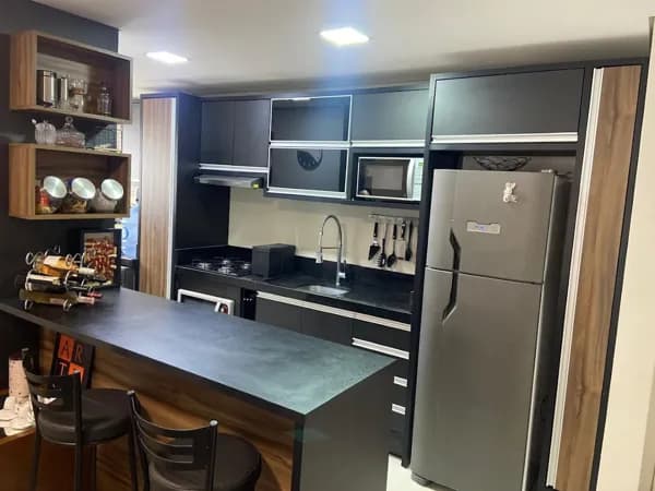 Excelente Apartamento de 3 Domritórios sendo uma Suíte Mobiliado no São João em Itajaí SC
