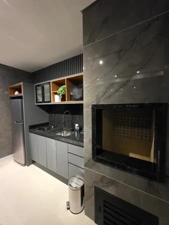 Apartamento de 2 dormitórios sendo uma suíte bairro Cordeiros em Itajaí SC