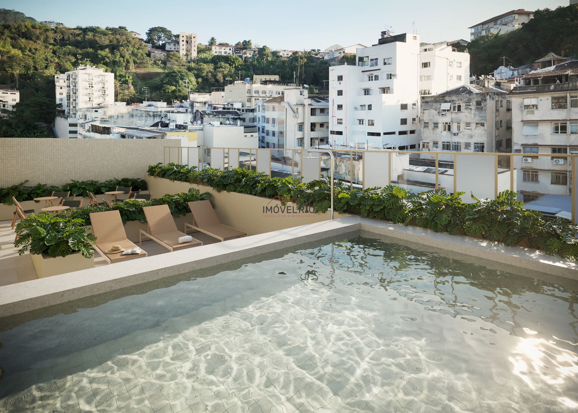 Lançamento Soul Rio – Studios, 1 e 2 Quartos no Bairro de Fátima com Rooftop
