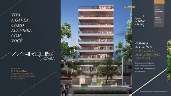 Apartamento Alto Padrão em Gávea, Rio de Janeiro/RJ