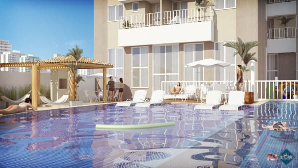 Apartamento 02 quartos com 02 suites em Brotas , Salvador/BA.