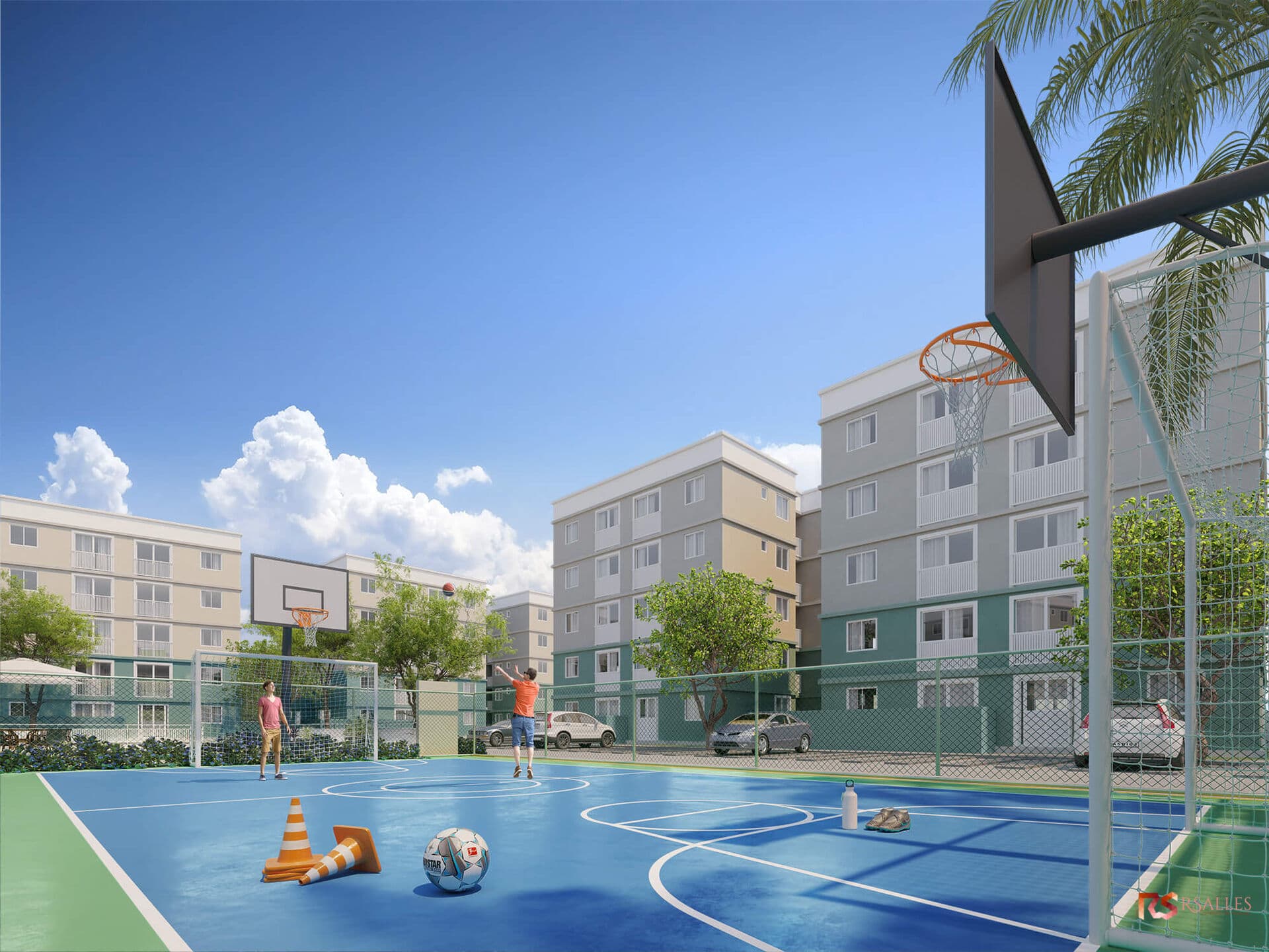 Apartamento de 02 quartos no Jardim das Margaridas , Salvador.Ba