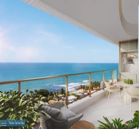 Apartamento 1 quarto na Praia Pedra do Sal em Itapoan, Salvador/Ba.