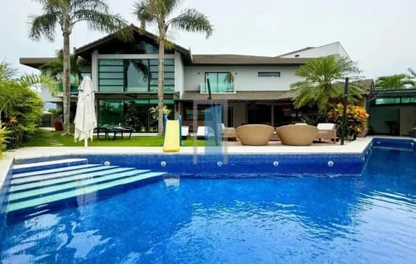 🏡💎 DEL LAGO | CASA TRIPLEX COM PISCINA COM RAIA, ÁREA GOURMET E 750m² DE TERRENO
