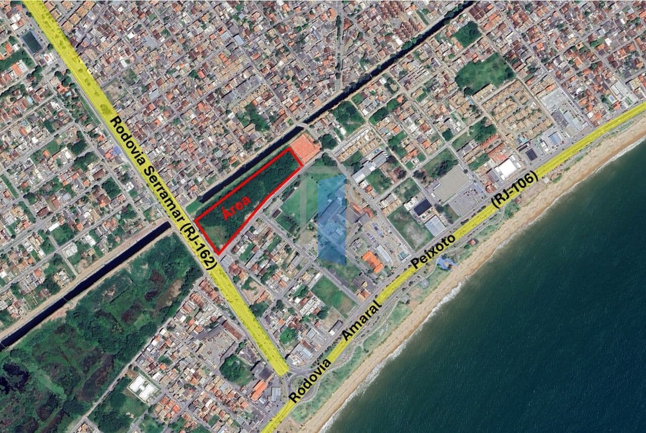 📍 ÁREA ESTRATÉGICA EM SAQUAREMA/RJ | 88.074m² | FRENTE SERRAMAR
